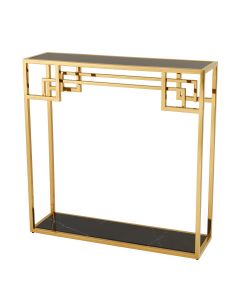 Morris Gold Console Table