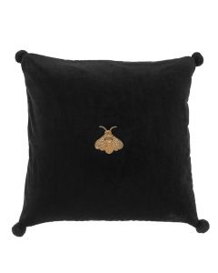 Lacombe Black Velvet Pillow