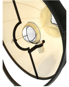 Vertigo Black Floor Lamp