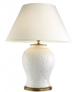 Cyprus White Ceramic Table Lamp