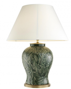 Cyprus Green Ceramic Table Lamp 