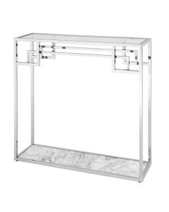 Morris Stainless Steel Console Table