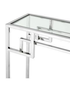 Morris Stainless Steel Console Table
