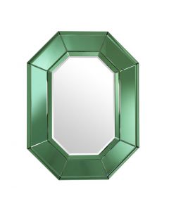 Le Sereno Green Glass Mirror front