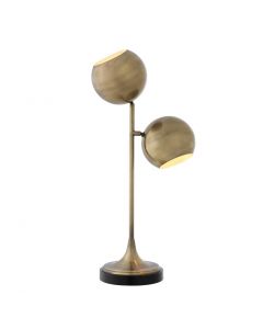Compton Antique Brass Table Lamp