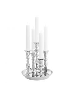 Rosella Silver Candle Holder