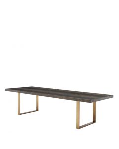 Melchior Large Brown Oak Dining Table 