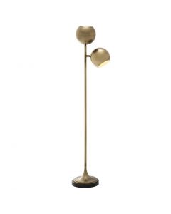 Compton Antique Brass Floor Lamp