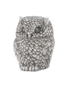 Owl Antique Silver Box