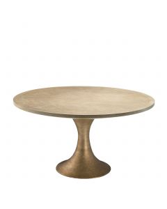 Melchior Round Oak Dining Table 
