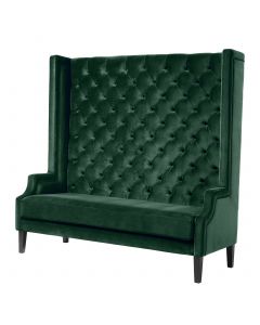 Spectator Roche Dark Green Velvet Sofa