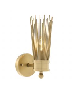Romeo Single Brass Wall Lamp