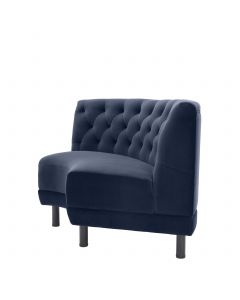Rochdale Savona Midnight Blue Modular Sofa - Curved