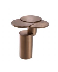 Armstrong Brushed Copper Side Table
