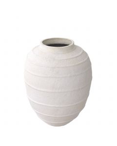 Romane White Vase