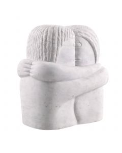 Love Couple White Marble Object 