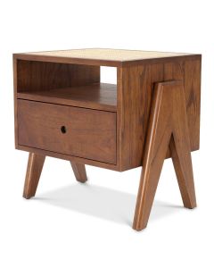 Latour Classic Brown Bedside Table