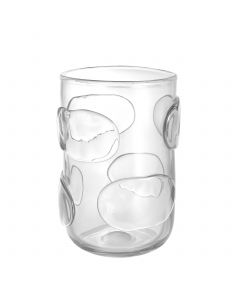Valerio Large Clear Glass Vase