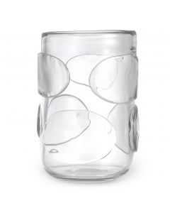 Valerio Small Clear Glass Vase