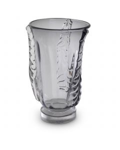Sergio Large Grey Glass Vase