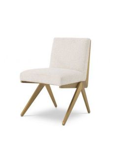 Fico Boucle Cream Dining Chair
