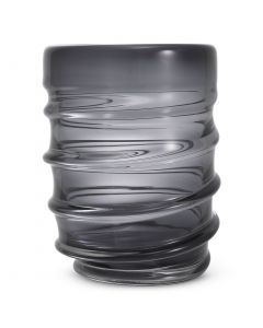 Xalvador Large Grey Glass Vase