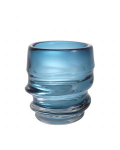 Xalvador Small Blue Glass Vase