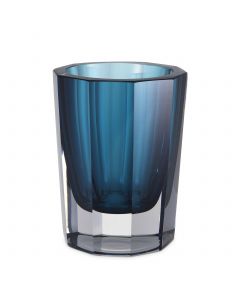 Chavez Small Blue Glass Vase