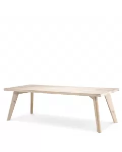 Biot Bleached Oak Small Dining Table