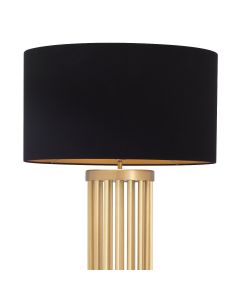 Condo Antique Brass Floor Lamp