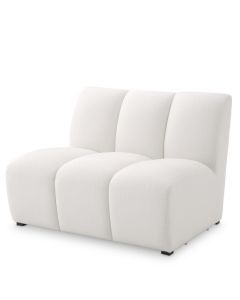 Lando Avalon White Straight Sofa