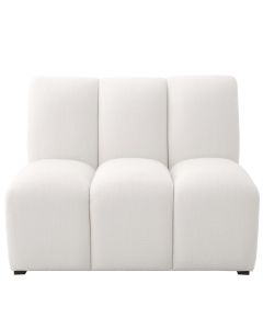Lando Avalon White Straight Sofa