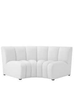 Lando Avalon White Corner Sofa