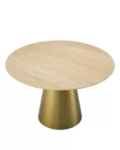 Nathan Dining Table Travertine