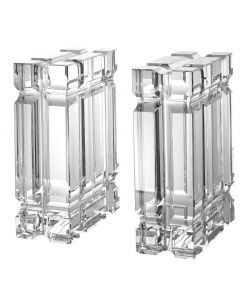 Linea Crystal Bookend - Set of 2