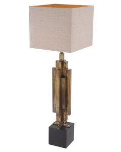 Ellis Vintage Brass Table Lamp