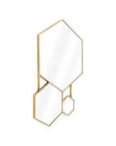 Hexa Gold Mirror