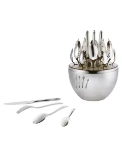 Mood Easy Silver Plated Flatware Set