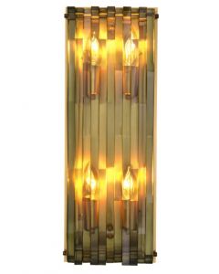 Nuvola Antique Brass Wall Lamp