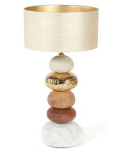 GINGER & JAGGER PEBBLE TABLE LAMP