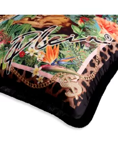 Philipp Plein Exotic Silk cushion 70 x 70