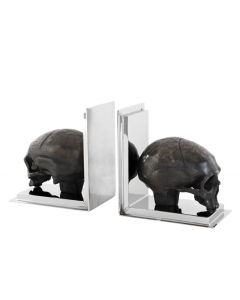 Skull Bookend - Set of 2
