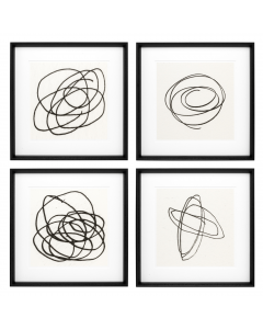 Black & White Collection II Prints - Set of 4