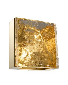 St Kitts Gold Wall Lamp